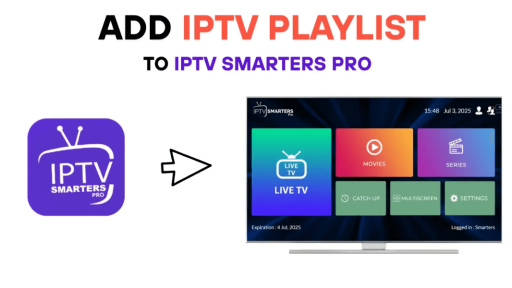 how to create an iptv playlist